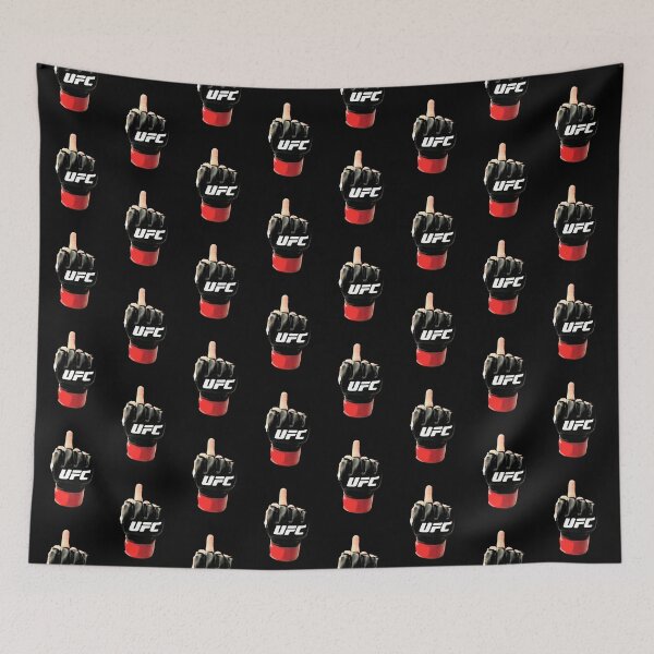 Item preview, UFC gloves Flipping off UFC Red Gloves UFC designed and sold by ufcnatediaz.