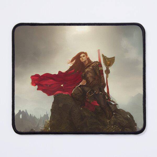 Item preview, Female warrior victorious  designed and sold by kiwimick.