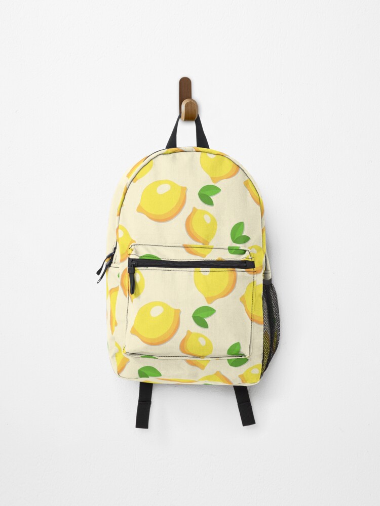 Thumbnail 1 of 3, Backpack, Lemon Pattern designed and sold by RepublicOfFire.