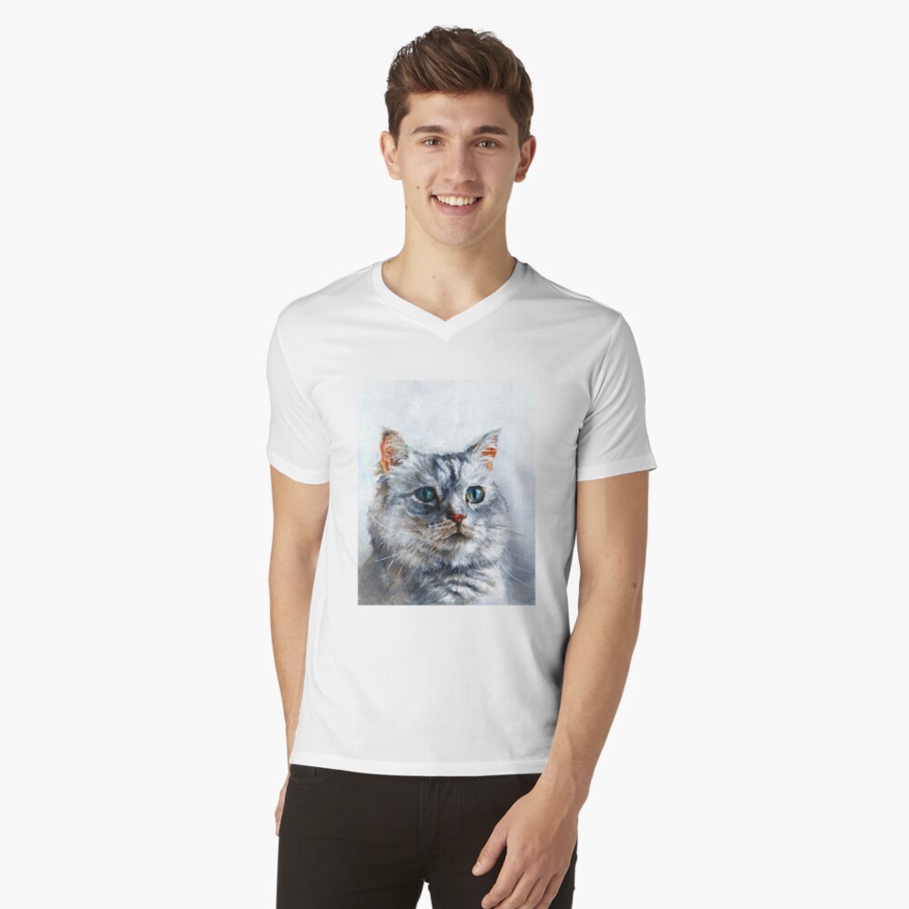 Item preview, V-Neck T-Shirt designed and sold by rogerpanart.