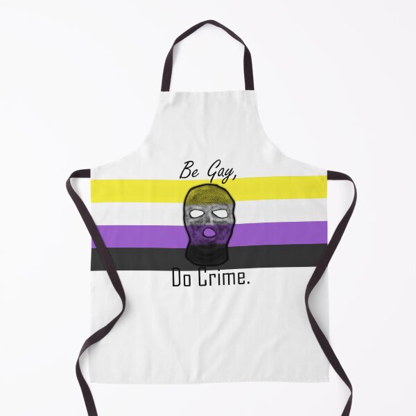 Item preview, Be Gay Do Crime (NonBin2) designed and sold by SamIsWhat8.