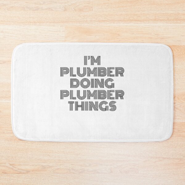 Item preview, I'm Plumber Doing Plumber Things Vintage Quote designed and sold by SVPOD.