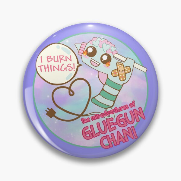 Item preview, The Mis-Adventures of Glue-Gun Chan! Cosplay Inspired Design designed and sold by Be More Shonen |  Chris Minney.