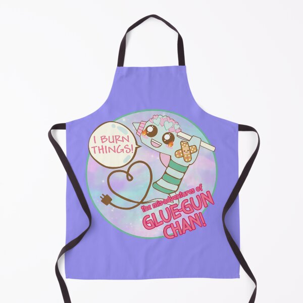 Item preview, The Mis-Adventures of Glue-Gun Chan! Cosplay Inspired Design designed and sold by Be More Shonen | Chris Minney.