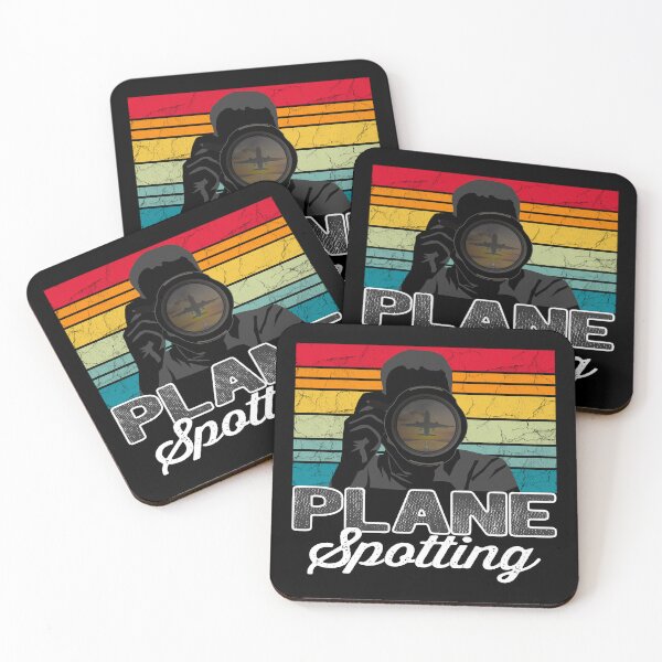 Item preview, Plane Spotter Sunset - Vintage gift airplane designed and sold by FouDeeziner.