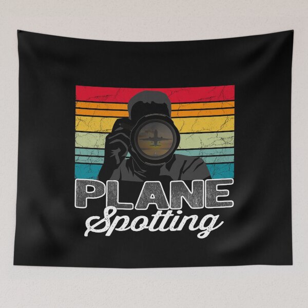 Item preview, Plane Spotter Sunset - Vintage gift airplane designed and sold by FouDeeziner.