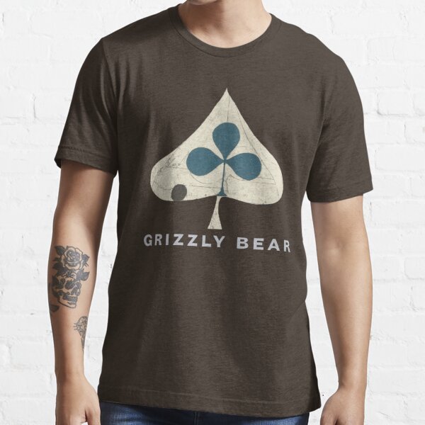 Grizzly Bear Shields Light Text T Shirt For Sale By Slippi Redbubble Grizzly T Shirts 