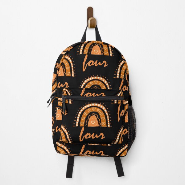 Item preview, Four Year Old Fourth Birthday Cute Fun Doodle Boho Rainbow designed and sold by LadySaltwater.