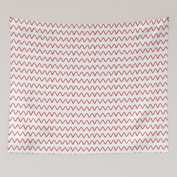 Item preview, Rojo zig-zag designed and sold by ComfyStore.