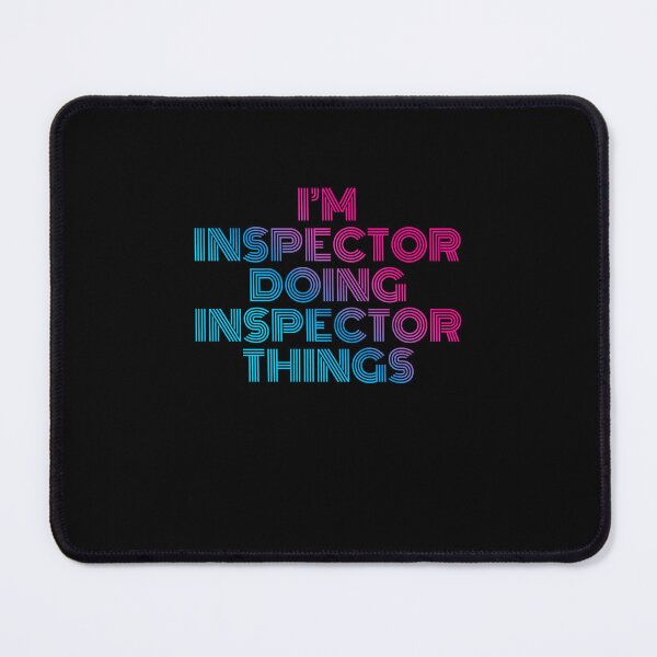 Item preview, I'm Inspector Doing Inspector Things Retro Neon designed and sold by SVPOD.