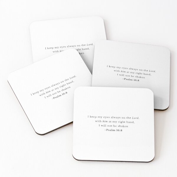 Item preview, psalm 16:8 designed and sold by successmom.