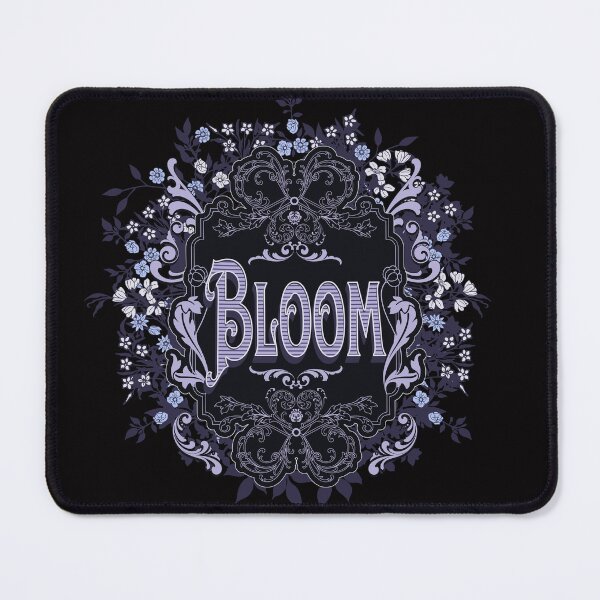Item preview, Vintage Design Bloom Black Blue designed and sold by ljgift.