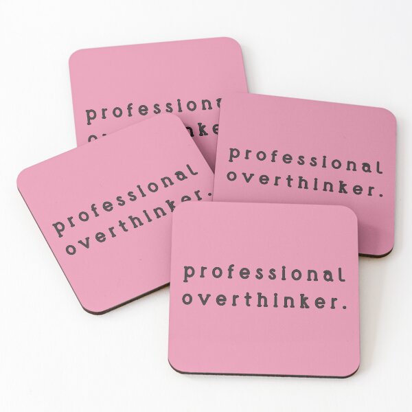 Item preview, professional overthinker blk designed and sold by ViewerEqualsPhoton.
