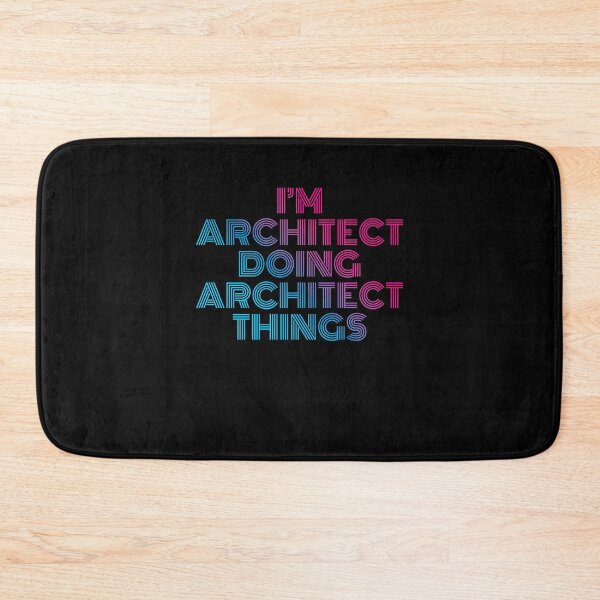 Item preview, I'm Architect Doing Architect Things Retro Neon designed and sold by SVPOD.