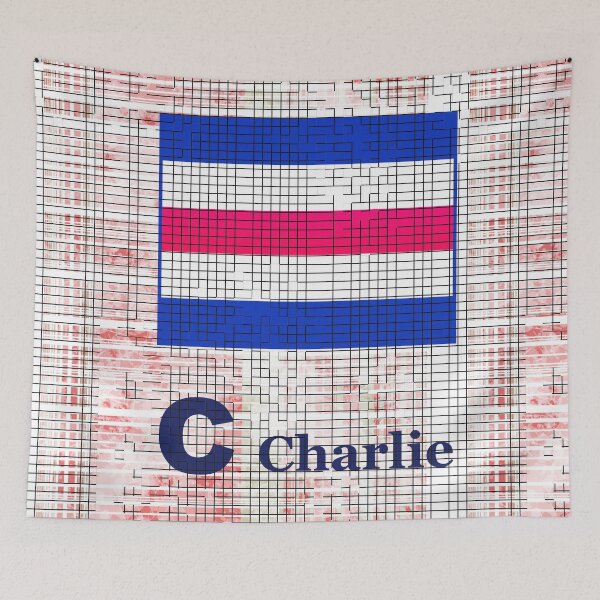 Item preview, Nautical flag.Charlie designed and sold by AlbertoRuiZ.