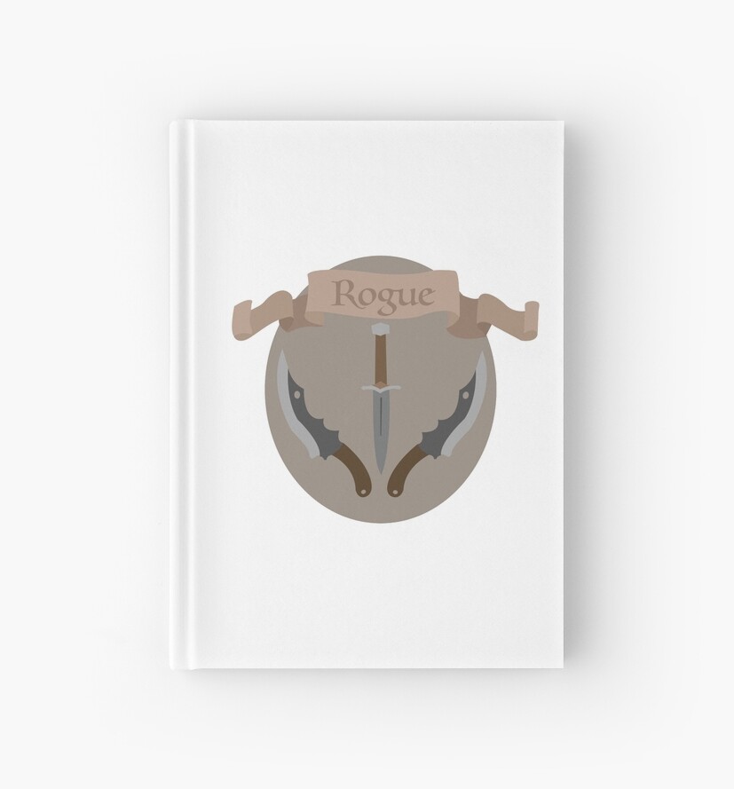 Download "DND - Rogue Emblem" Hardcover Journal by SpookySassyGal ...