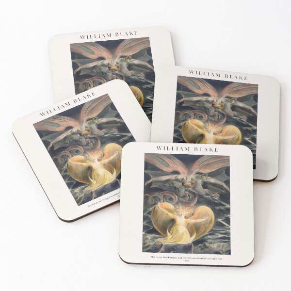 Item preview, William Blake - The Red Dragon and the Woman Clothed with the Sun designed and sold by MurellosArt.