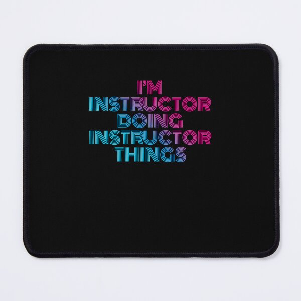 Item preview, I'm Instructor Doing Instructor Things Retro Neon designed and sold by SVPOD.