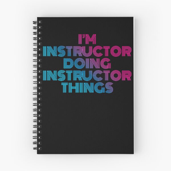 Item preview, I'm Instructor Doing Instructor Things Retro Neon designed and sold by SVPOD.