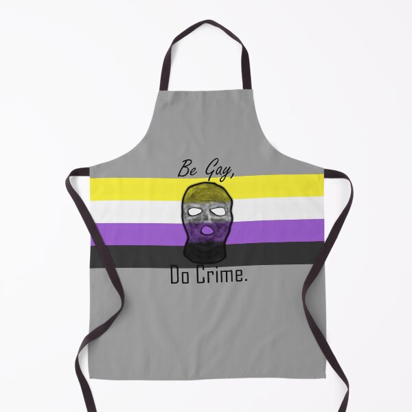 Item preview, Be Gay Do Crime (NonBin2A) designed and sold by SamIsWhat8.