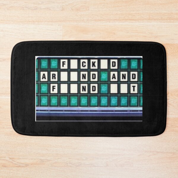 Item preview, F Around And Find Out Funny Crossword Game Show Meme Quote designed and sold by BoozieHumor.