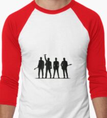 U2 silhouette The Joshua Tree Tour Men's Baseball ¾ T-Shirt