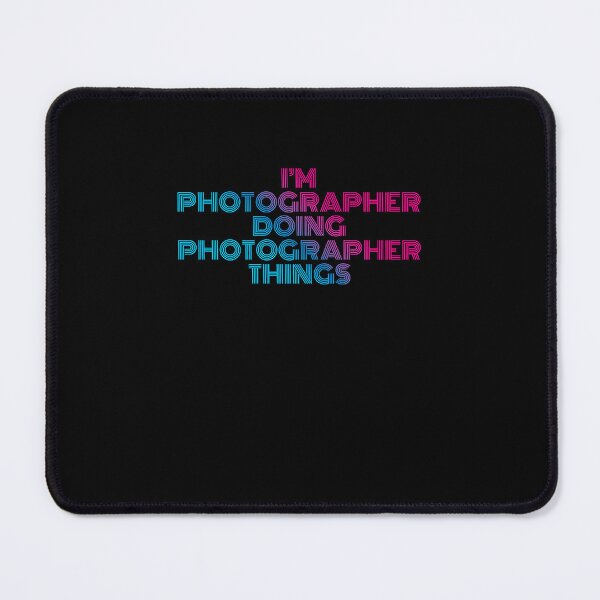 Item preview, I'm Photographer Doing Photographer Things Retro Neon designed and sold by SVPOD.