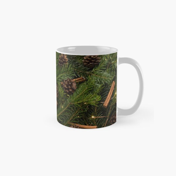 Pine Cones and Cinnamon Classic Mug