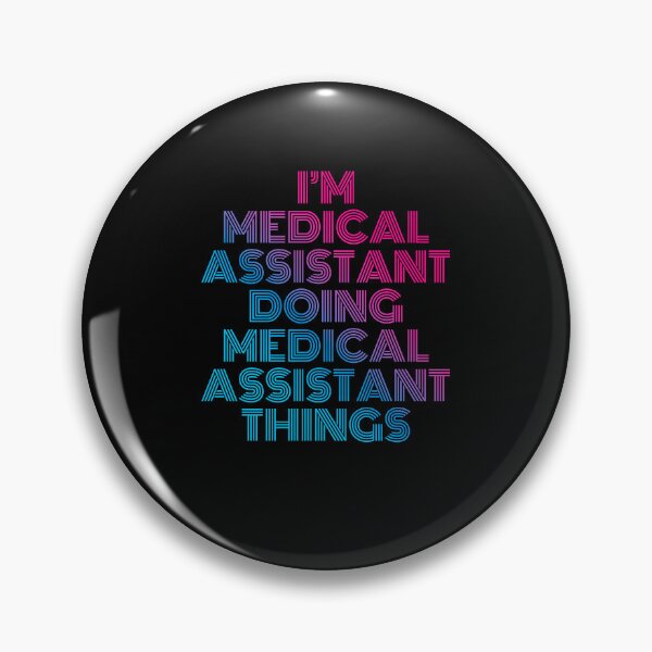 Item preview, I'm Medical Assistant Doing Medical Assistant Things Retro Neon designed and sold by SVPOD.