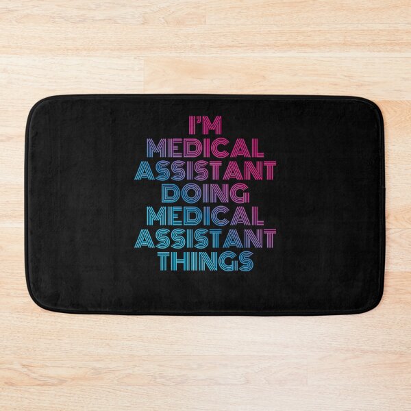 Item preview, Soy asistente médico haciendo cosas de asistente médico Retro Neon designed and sold by SVPOD.