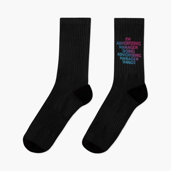 Item preview, I'm Advertising Manager Doing Advertising Manager Things Retro Neon designed and sold by SVPOD.