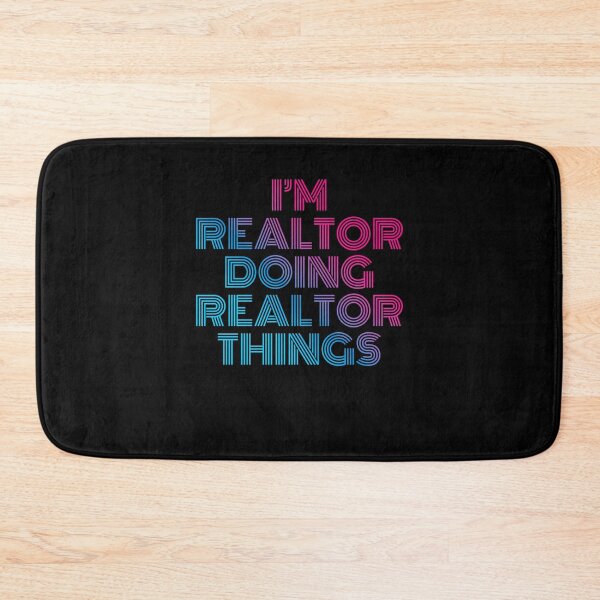 Artikelvorschau, Ich bin Realtor Doing Realtor Things Retro Neon entworfen und verkauft von SVPOD.
