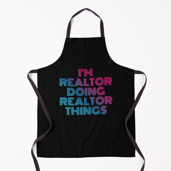Artikelvorschau, Ich bin Realtor Doing Realtor Things Retro Neon entworfen und verkauft von SVPOD.