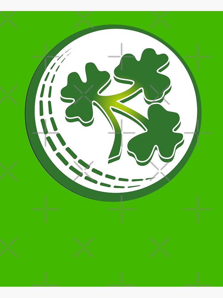 " IRELAND CRICKET TEAMOFFICIAL LOGO" Poster for Sale by BESTDESIGNZ