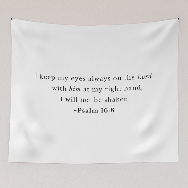 Item preview, psalm 16:8 designed and sold by successmom.