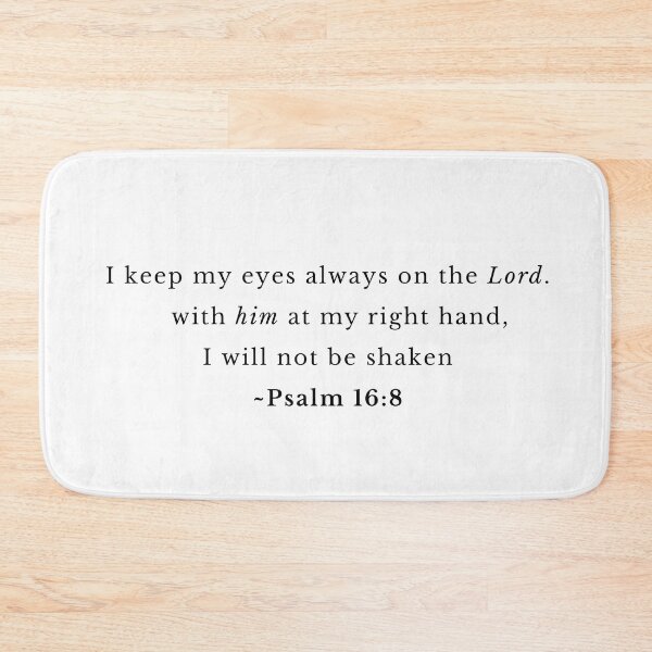 Item preview, psalm 16:8 designed and sold by successmom.