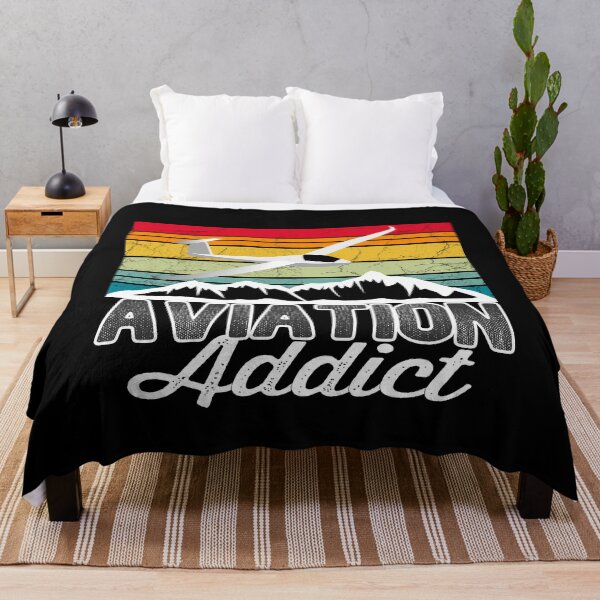 Item preview, Aviation Addict Sunset - Vintage Pilot Gift designed and sold by FouDeeziner.