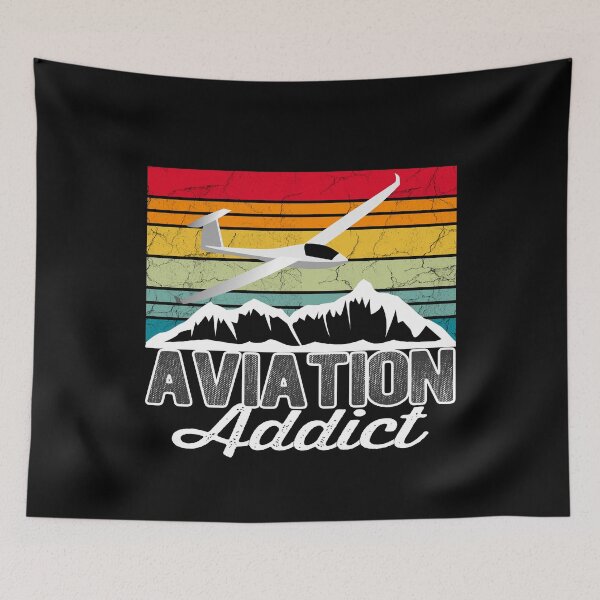Item preview, Aviation Addict Sunset - Vintage Pilot Gift designed and sold by FouDeeziner.