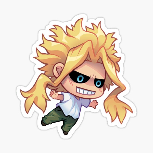 bnha toshinori yagi stickers redbubble redbubble