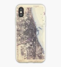 USGS TOPO Map Illinois IL Chicago 309346 1901 62500 iPhone-Hülle & Cover