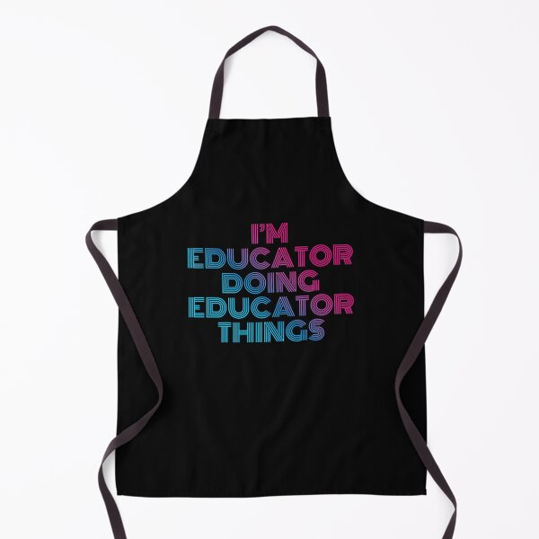 Item preview, I'm Educator Doing Educator Things Retro Neon designed and sold by SVPOD.