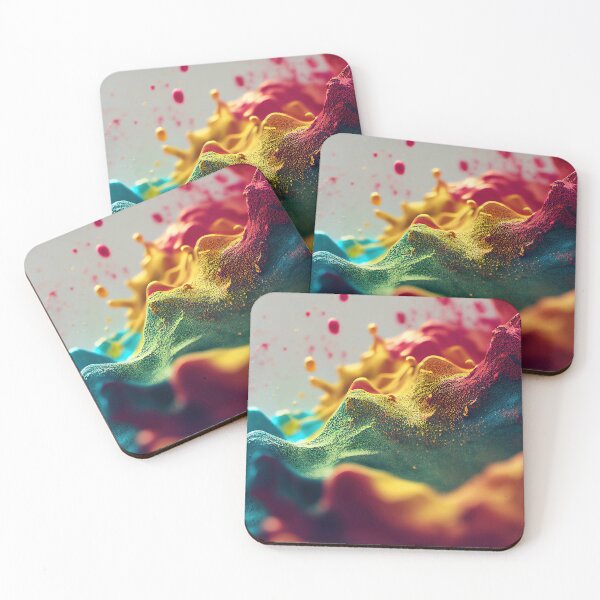 Item preview, Powder Explosion Wall Art designed and sold by Layerform.