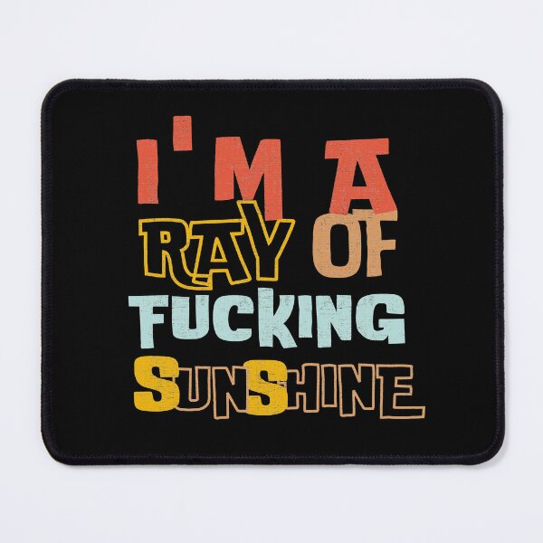Item preview, I'm a ray of fucking sunshine – Beach life designed and sold by yococo.