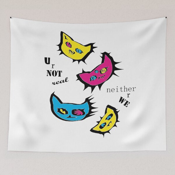 Item preview, We are not real designed and sold by DaisyCatnip.