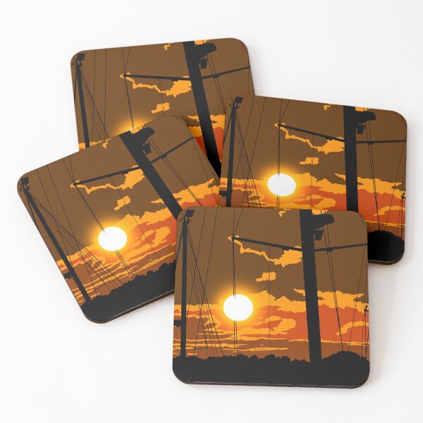 Item preview, Sunset over the Harbour designed and sold by seasprayart.