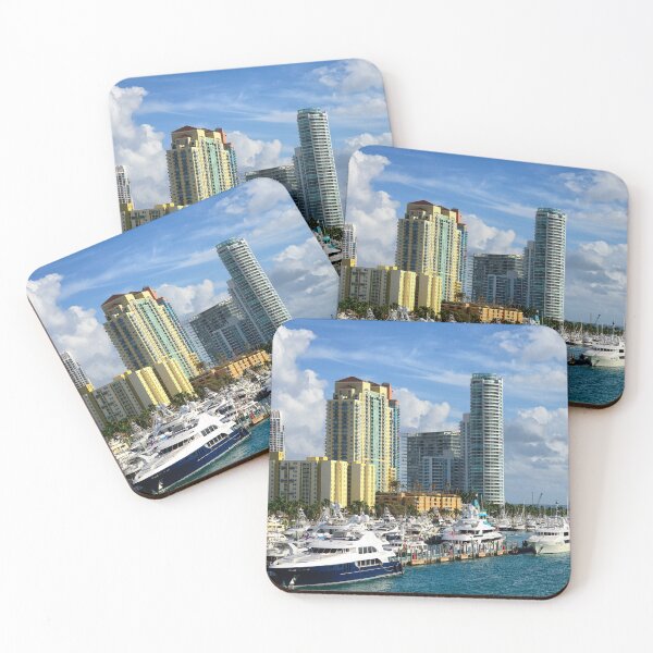 Item preview, Miami Beach Marina designed and sold by Kasia Design.