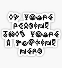 Kryptid Sticker
