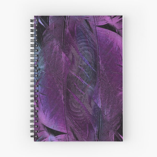 Item preview, Beautiful Purple Feather Pattern designed and sold by RepublicOfFire.