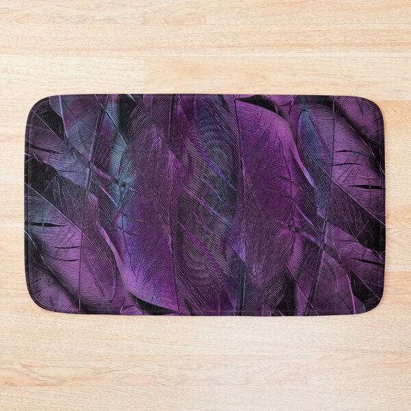 Item preview, Beautiful Purple Feather Pattern designed and sold by RepublicOfFire.