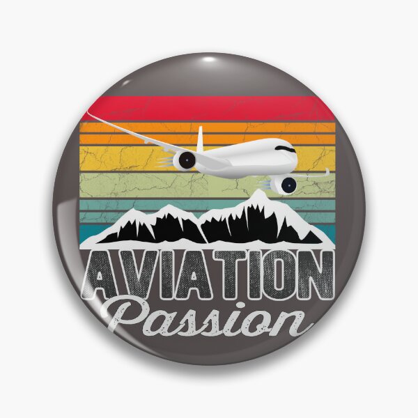 Item preview, Aviation Passion Sunset - Vintage Pilot Gift designed and sold by FouDeeziner.
